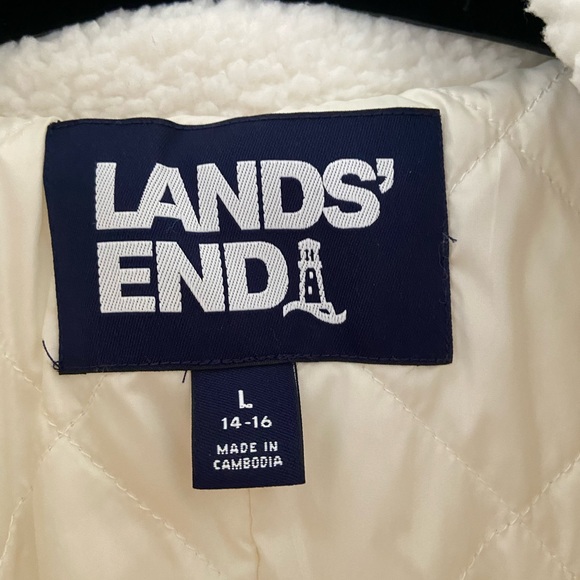Lands End Sherpa jacket - Picture 3 of 9